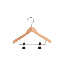 50 stk Baby b�jle i tr� med clips 28cm, 3 farver 