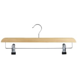 50 stk Buksebjle 39cm i tr med clips, fs i 3 farver 