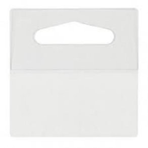 500 stk Hang tabs transparent, 50mm