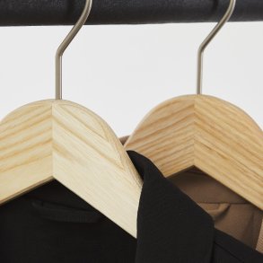 Wooden hangers