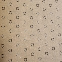 Gift wrap, brown kraft w/small dots, 50cm x 100m