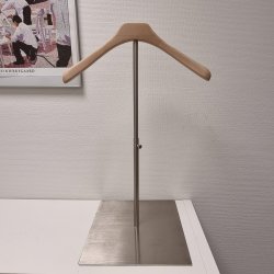 Tr�b�jle 45cm p� mat chrom stativ m/justerbar h�jde