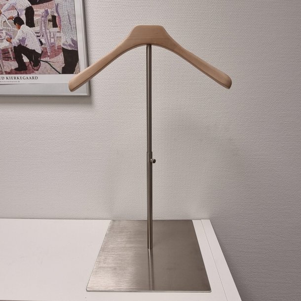 Tr�b�jle 45cm p� mat chrom stativ m/justerbar h�jde