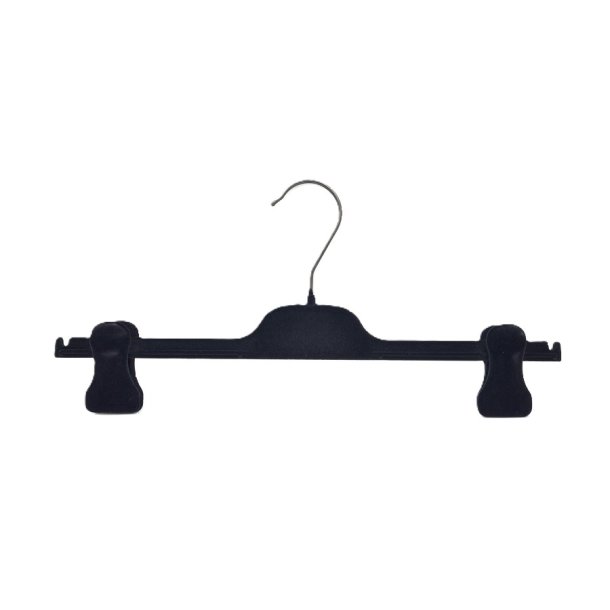 160 stk Velour buksebjle sort 36cm sort m/sort krog og clips