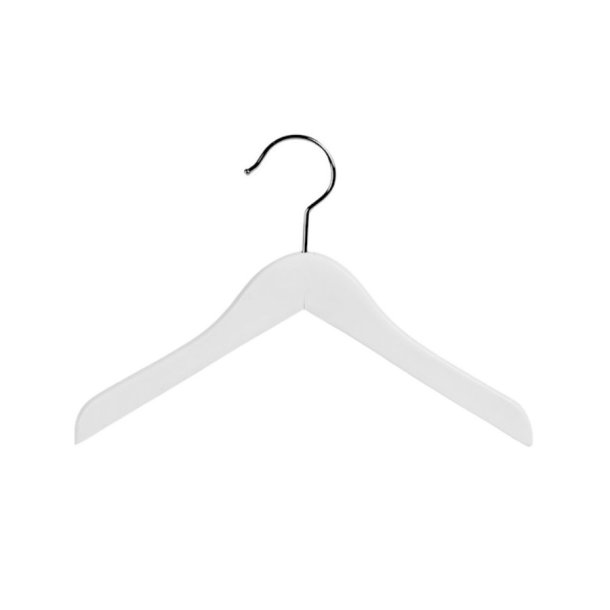 100 stk Babyb�jle i tr� 28cm m/nonslip, Hvid