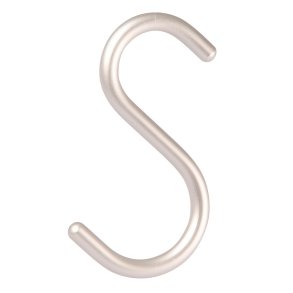 10 stk S-krog 11cm, alu