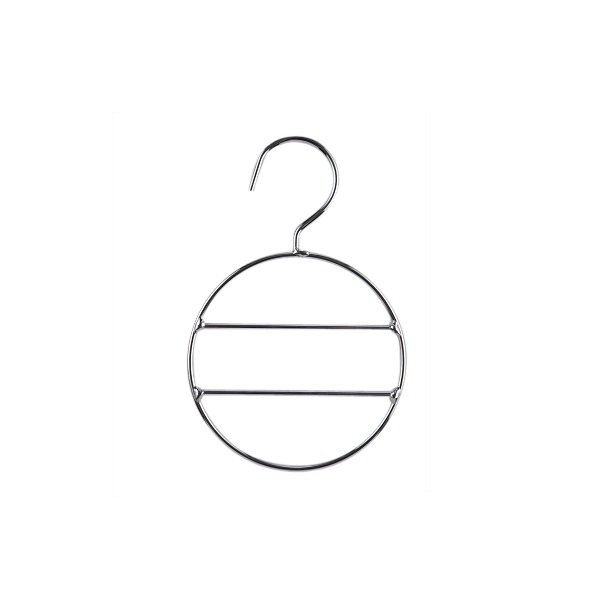 10 stk T�rkl�dering i chrom med fast krog (17052)