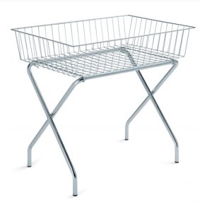 Impulskurv, trdkurv 75x55x17cm chrom