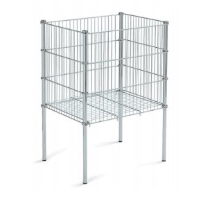 Impulskurv, trdkurv 55x42x46cm chrom