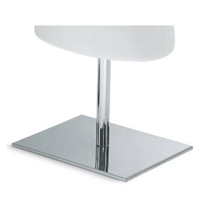 Fod t/dame- og herretorso chrom, Hjde 20-55cm