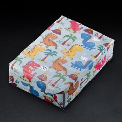 Gavepapir Dinosaurer 50cm bred, 200 METER PR RULLE