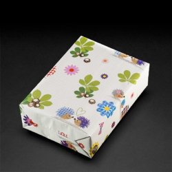 Gavepapir Pindsvin 50cm bred, 200 METER PR RULLE