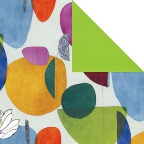 Gavepapir to-sidet 50cm bred, 200 METER PR RULLE