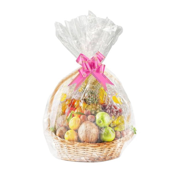 100 stk Cellofanpose flad, klar 25x50cm
