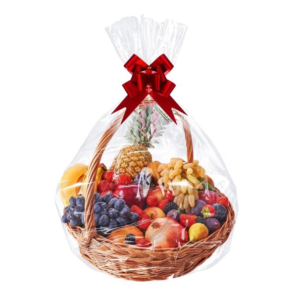 100 stk Cellofanpose flad, klar 45x60cm