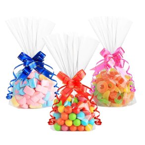 100 stk Cellofanpose flad, klar 12,5x20cm