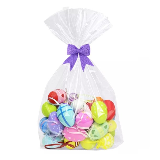 100 stk Cellofanpose flad, klar 15x25cm