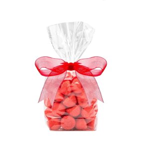 100 stk Cellofanpose flad, klar 10x20cm