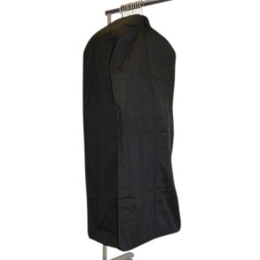 Kollektionspose sort, 50x30x120cm med lynls i siden