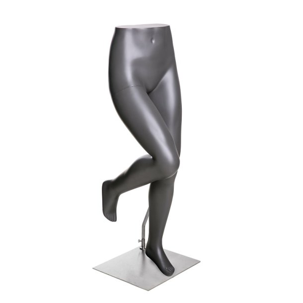 Dame ben p� fodplade, m�rkegr� (FLEG)