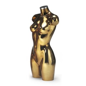 Dametorso lang model, metallic 