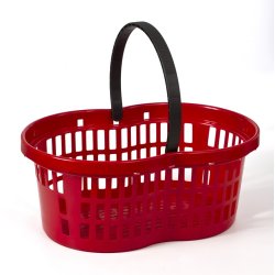 10 stk Indkbskurve i kraftig plast