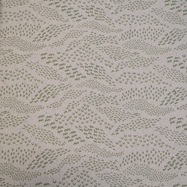 Gavepapir recycled m/grnt mnster, 57cm x 100m