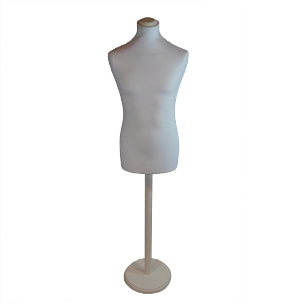 Herregine med rund fod og flad top, fs i 3 farver