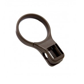 50 stk Hotelring �50mm brun plast, �ben