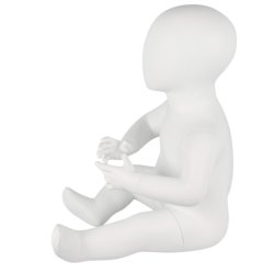 Baby mannequin blank hvid (IM-Baby)