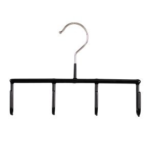 Bjle til blter, sort nonslip med 4 kroge (GH)