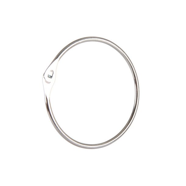 25 stk B�lteringe metal, lukket �10cm (R12)