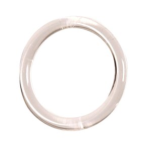 100 stk Trkldering i transparent plast 45mm (SR45)