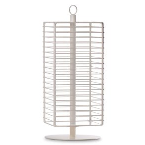 Smykkestativ i tr�dnet, drejeligt incl 10 kroge