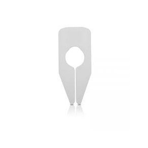 10 stk Strrelsesskiller neutral hvid aflang (920100)