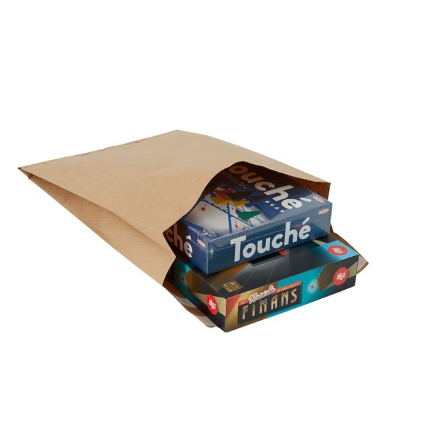 175 stk E-handelspose i FSC papir, brun, 380x570/100mm