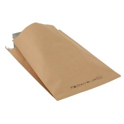 100 stk E-handelspose i FSC papir, brun 260x420/80mm